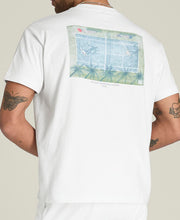 クラシックコットングラフィックTシャツ-ホワイト