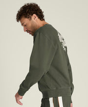 プレイステートクルースウェットシャツ-グレープリーフ