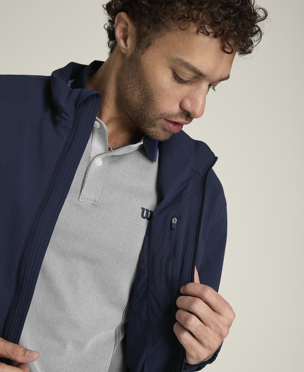 コールドウェザー テニスジャケット -  クラシックネイビー