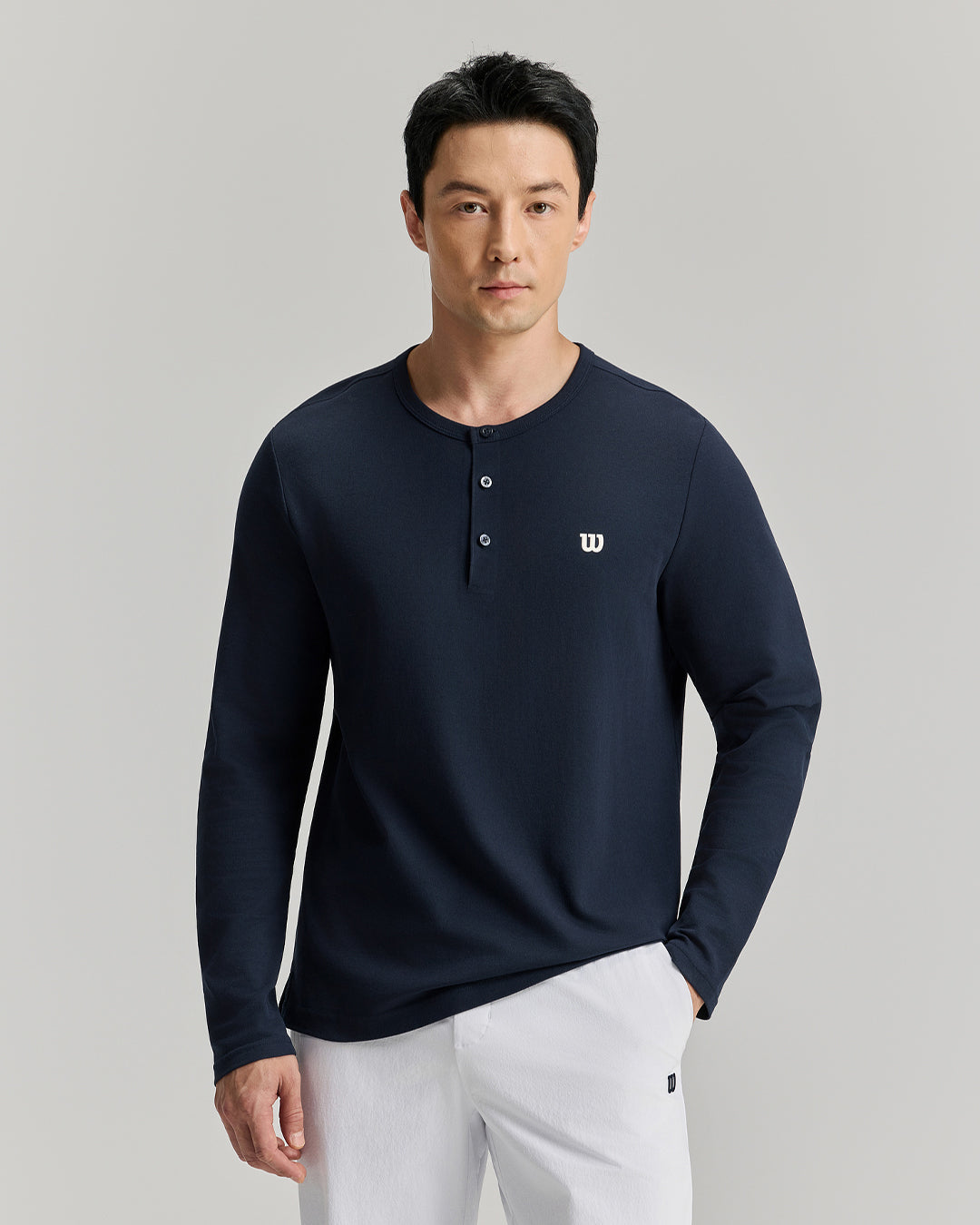 クラブマン ヘンリー ロングスリーブ Tシャツ