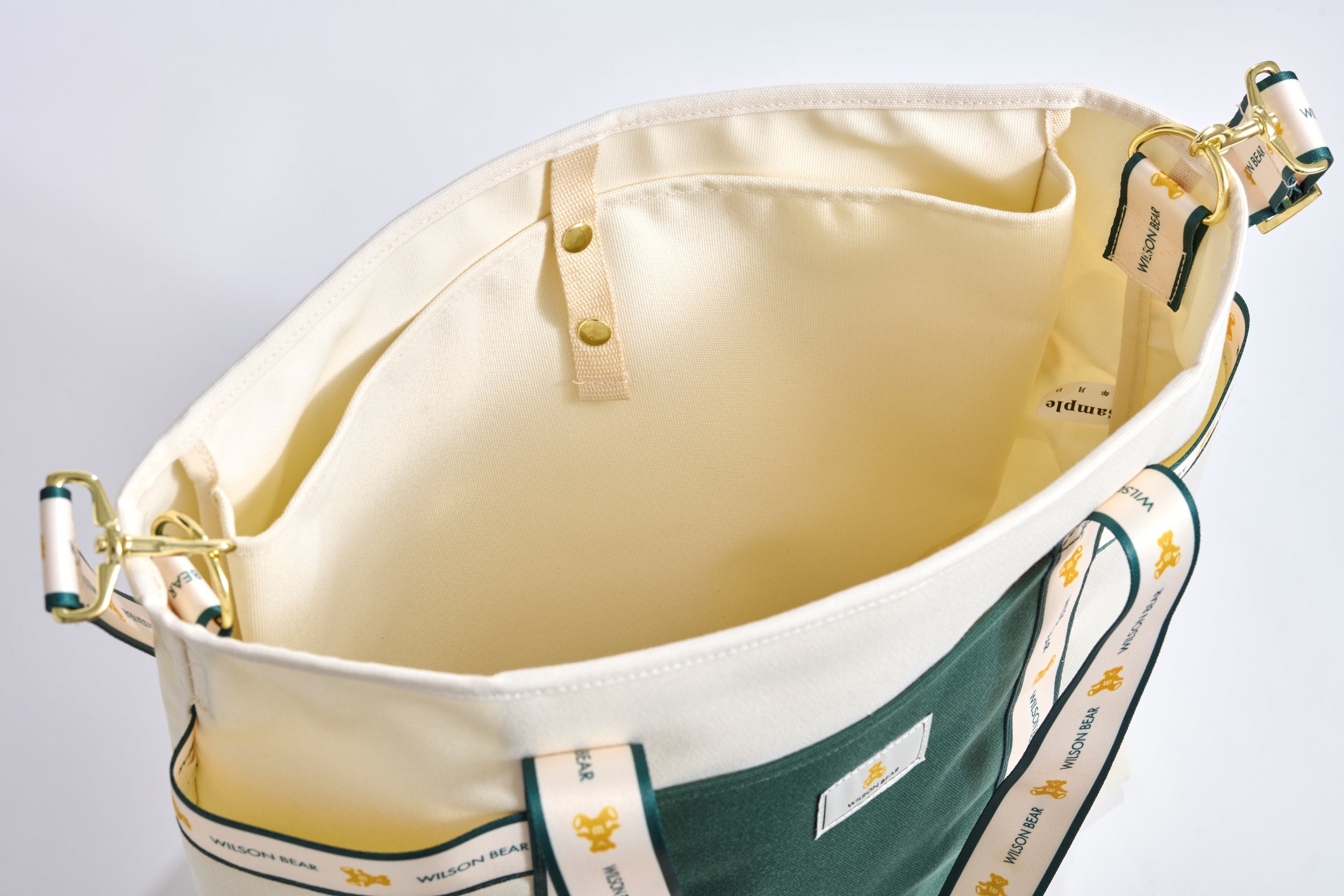BEAR ベア トートバッグ - グリーン by Wilson Japan Racquet online