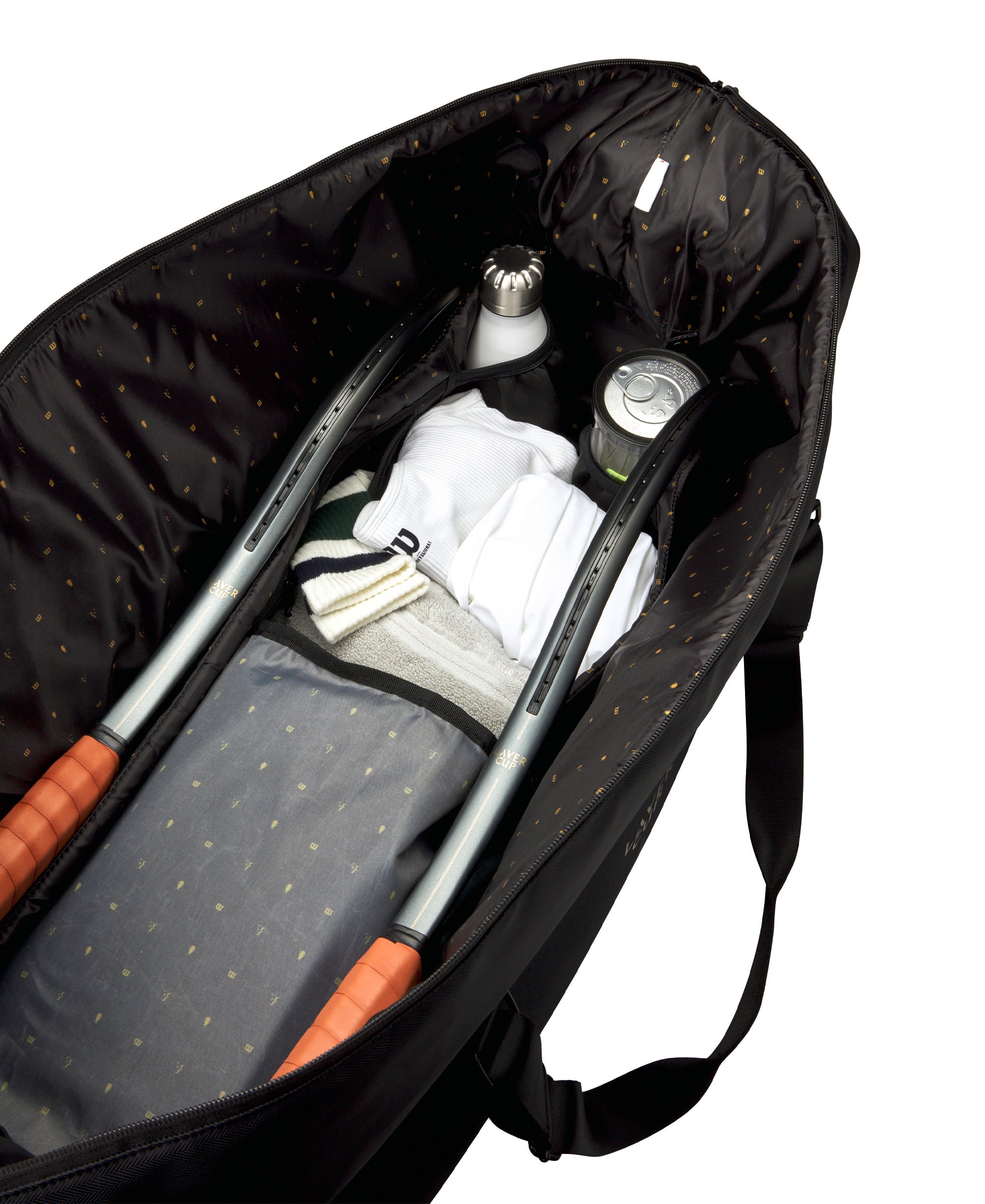 LAVER CUP 2025 RF PRACTICE DUFFEL - 6PK Black