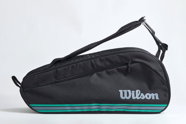 TEAM J 6PK RACKET BAG - ブラック by Wilson Japan Racquet