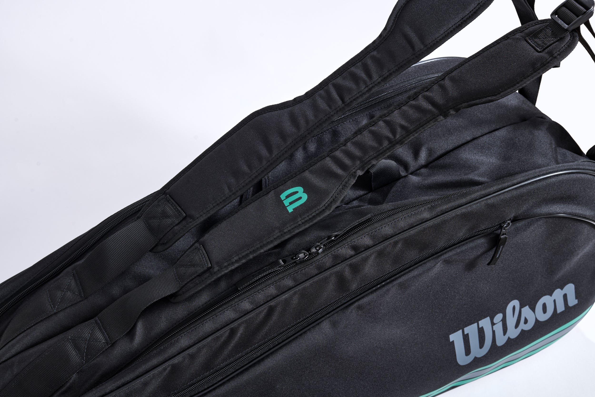 TEAM J 6PK RACKET BAG - ブラック by Wilson Japan Racquet online