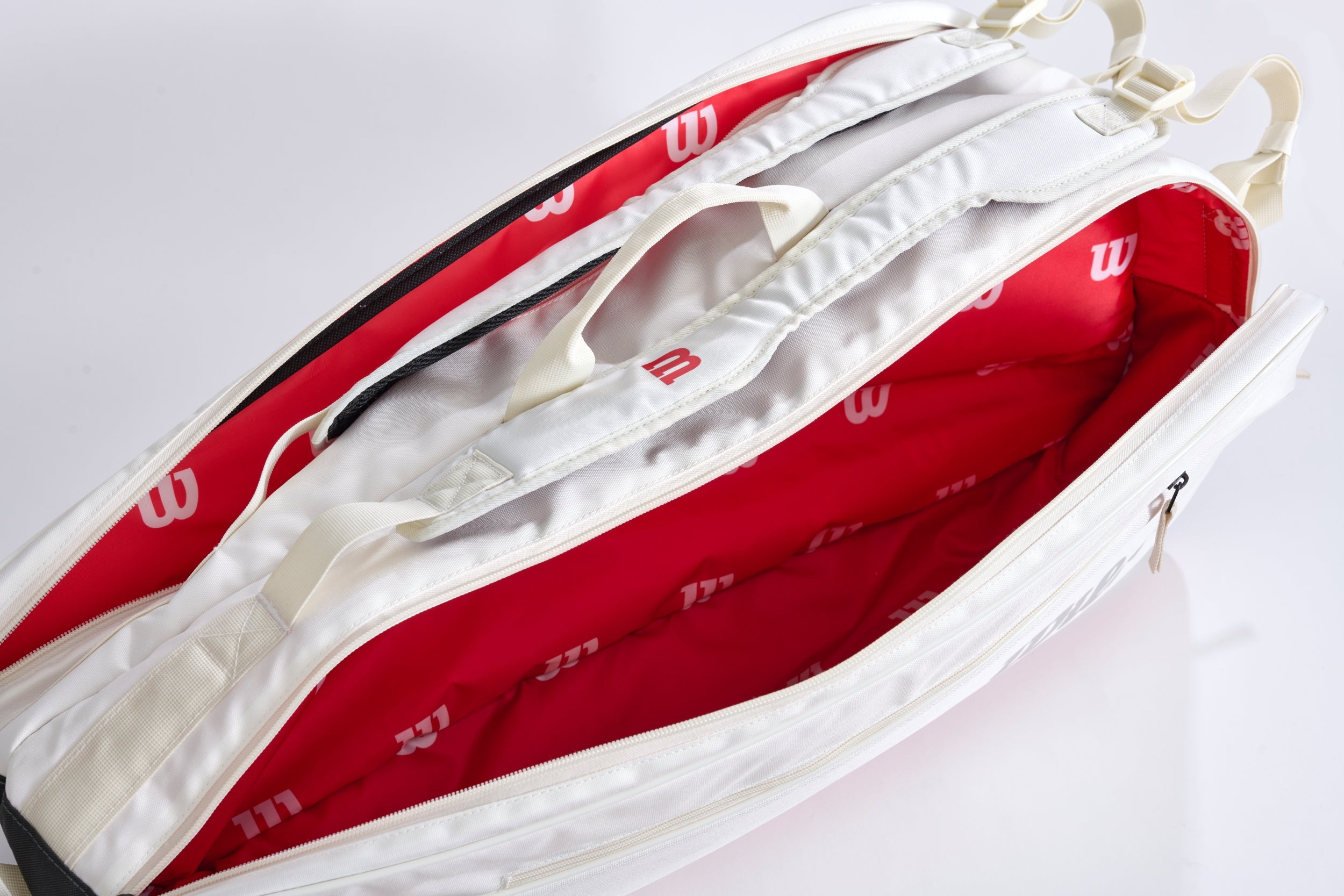 TEAM J 6PK RACKET BAG - ホワイト by Wilson Japan Racquet online