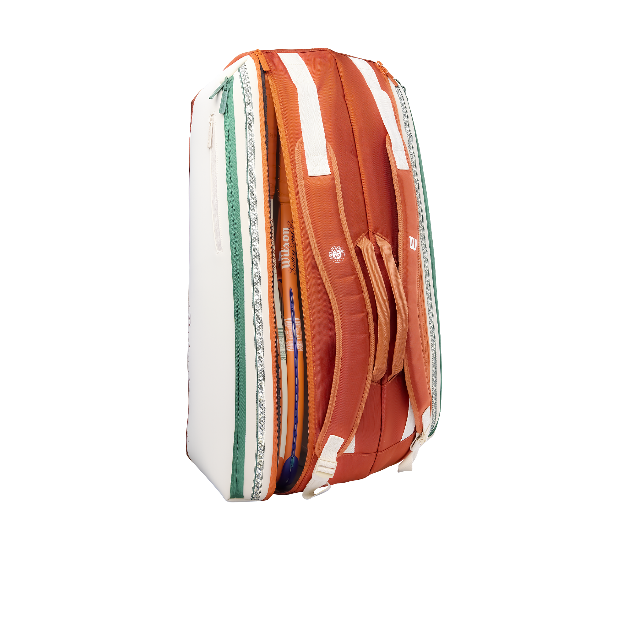 バッグ GUIDIxBEAMS ROLAND GARROS 2026 9PK RACKET BAG - Cream by Wilson Japan Racquet