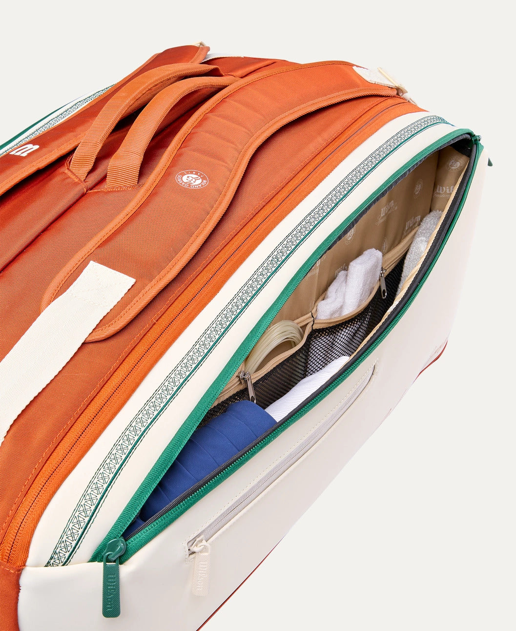 ROLAND GARROS 2026 9PK RACKET BAG  -  Cream