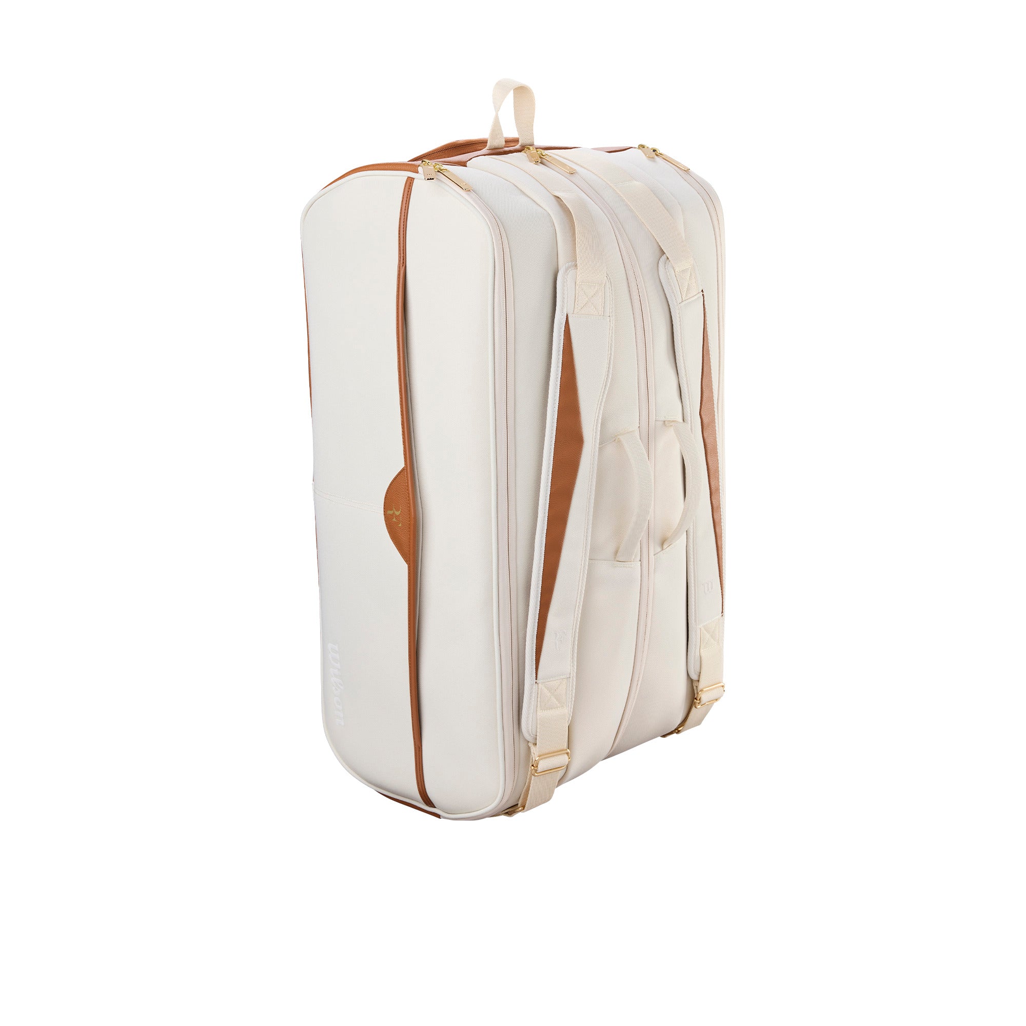RF LAWN COLLECTION TOURNAMENT RACKET BAG - Cream by Wilson Japan