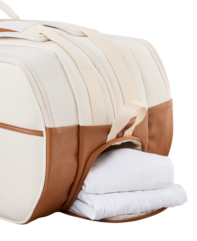 RF LAWN COLLECTION TOURNAMENT RACKET BAG - Cream