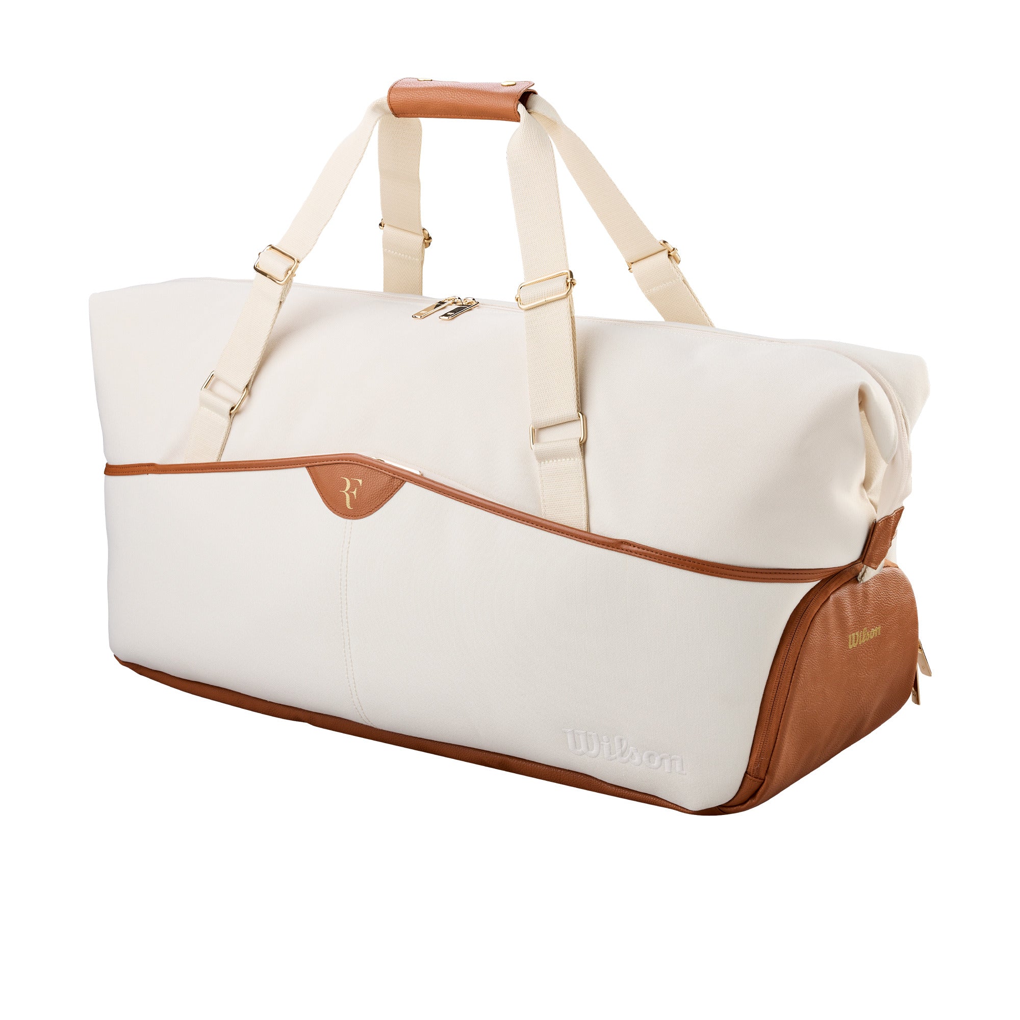 RF LAWN COLLECTION PRACTICE DUFFEL BAG - Cream by Wilson Japan