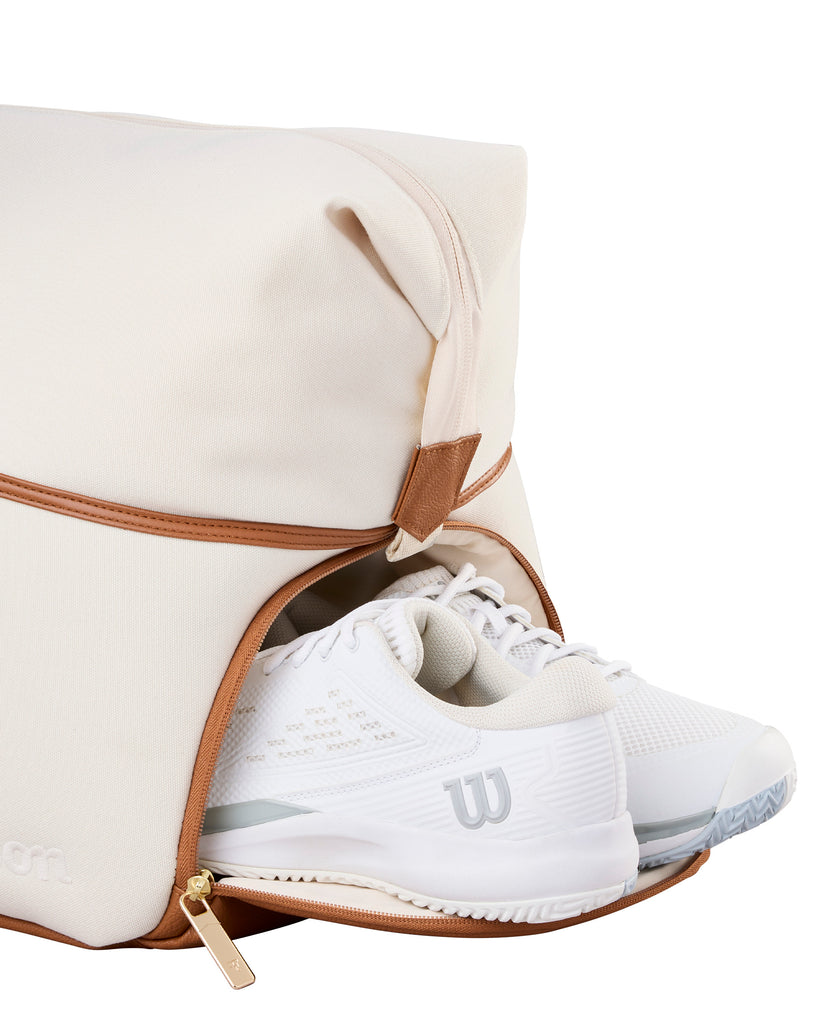 RF LAWN COLLECTION PRACTICE DUFFEL BAG - Cream by Wilson Japan