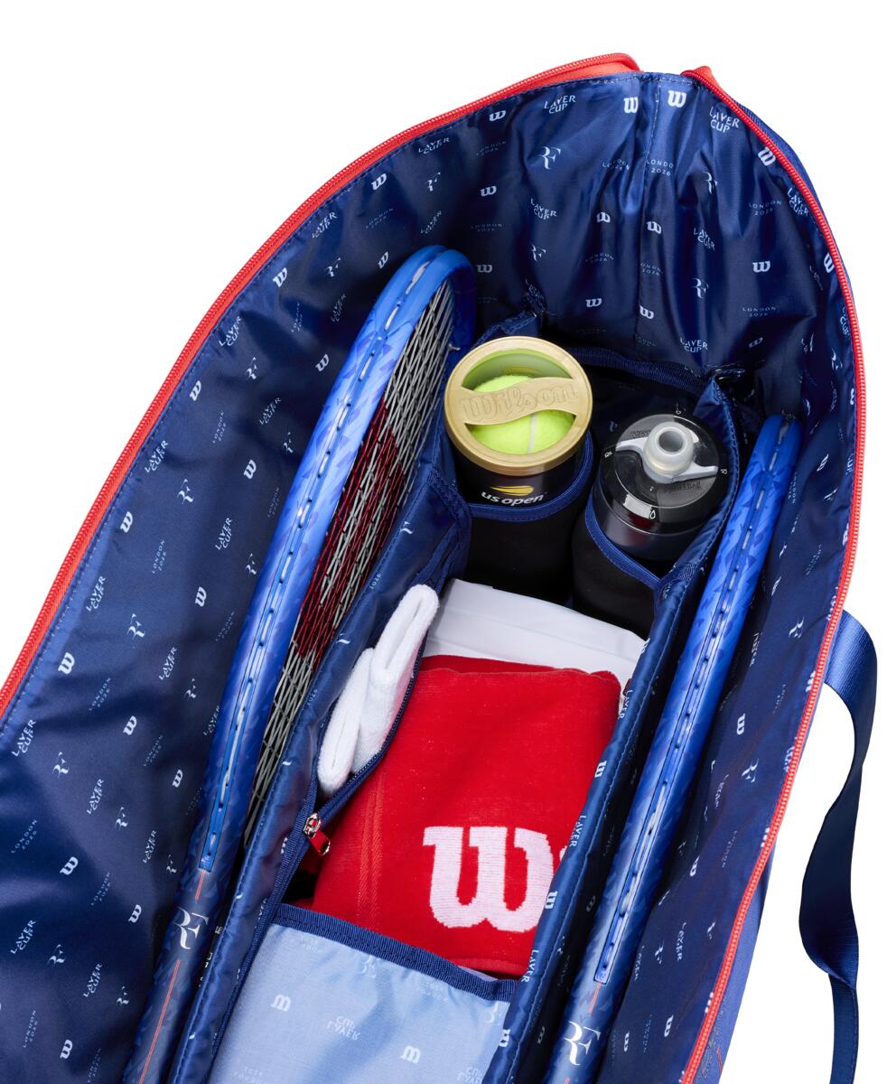 RF LAVER CUP 2026 PRACTICE TENNIS DUFFEL 6PK