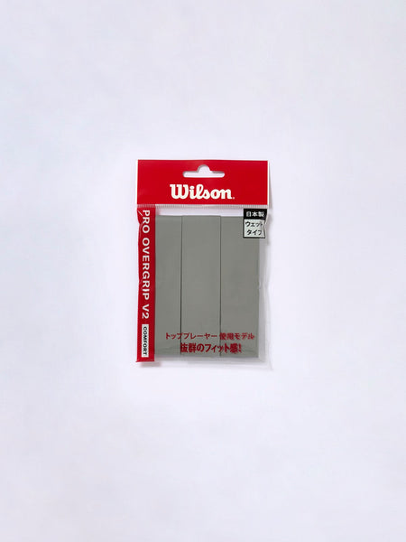 PRO OVERGRIP V2 - 1PK - グレー by Wilson Japan Racquet