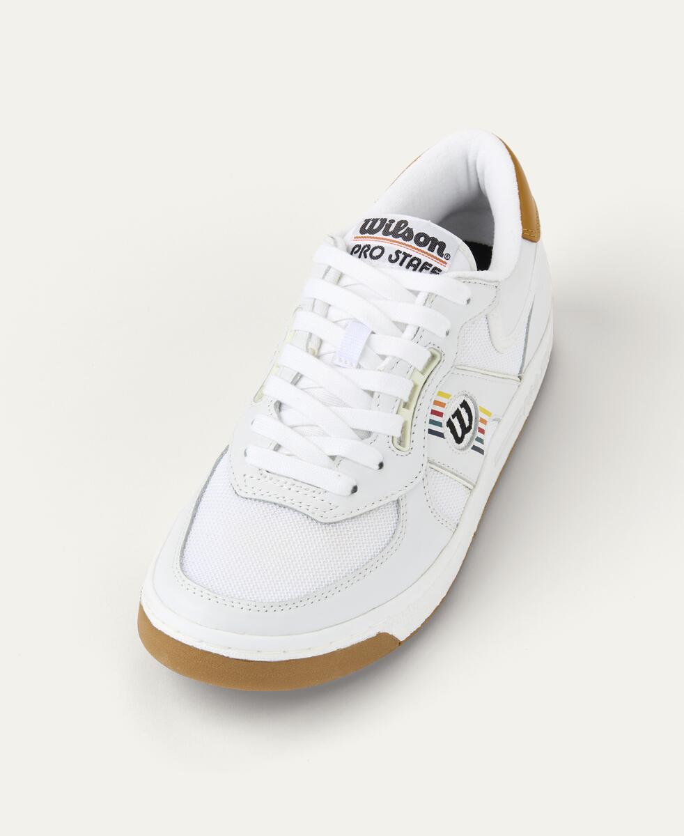 【30%OFF】PRO STAFF 87 スポーツスタイル スニーカー - ホワイト／ブラウン／Gum1a
