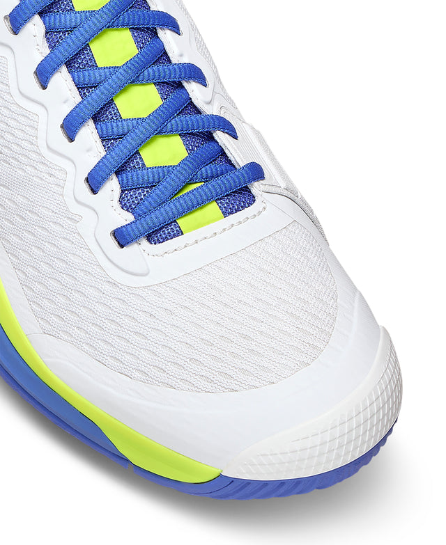 RUSH PRO 4.5（メンズ）オールコート- ホワイト/アンパロブルー/イエロー