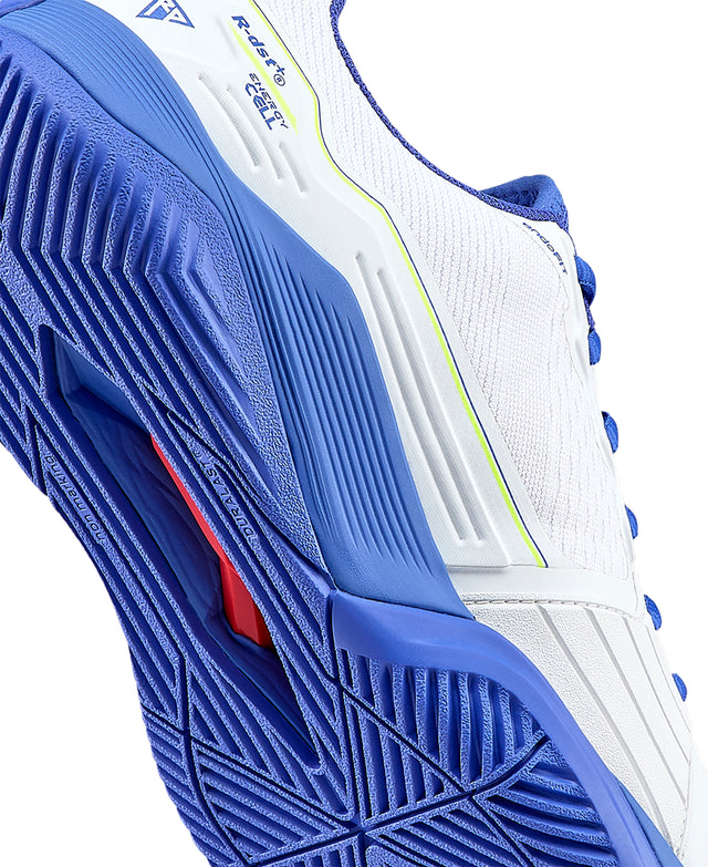 RUSH PRO 4.5（メンズ）オールコート- ホワイト/アンパロブルー/イエロー