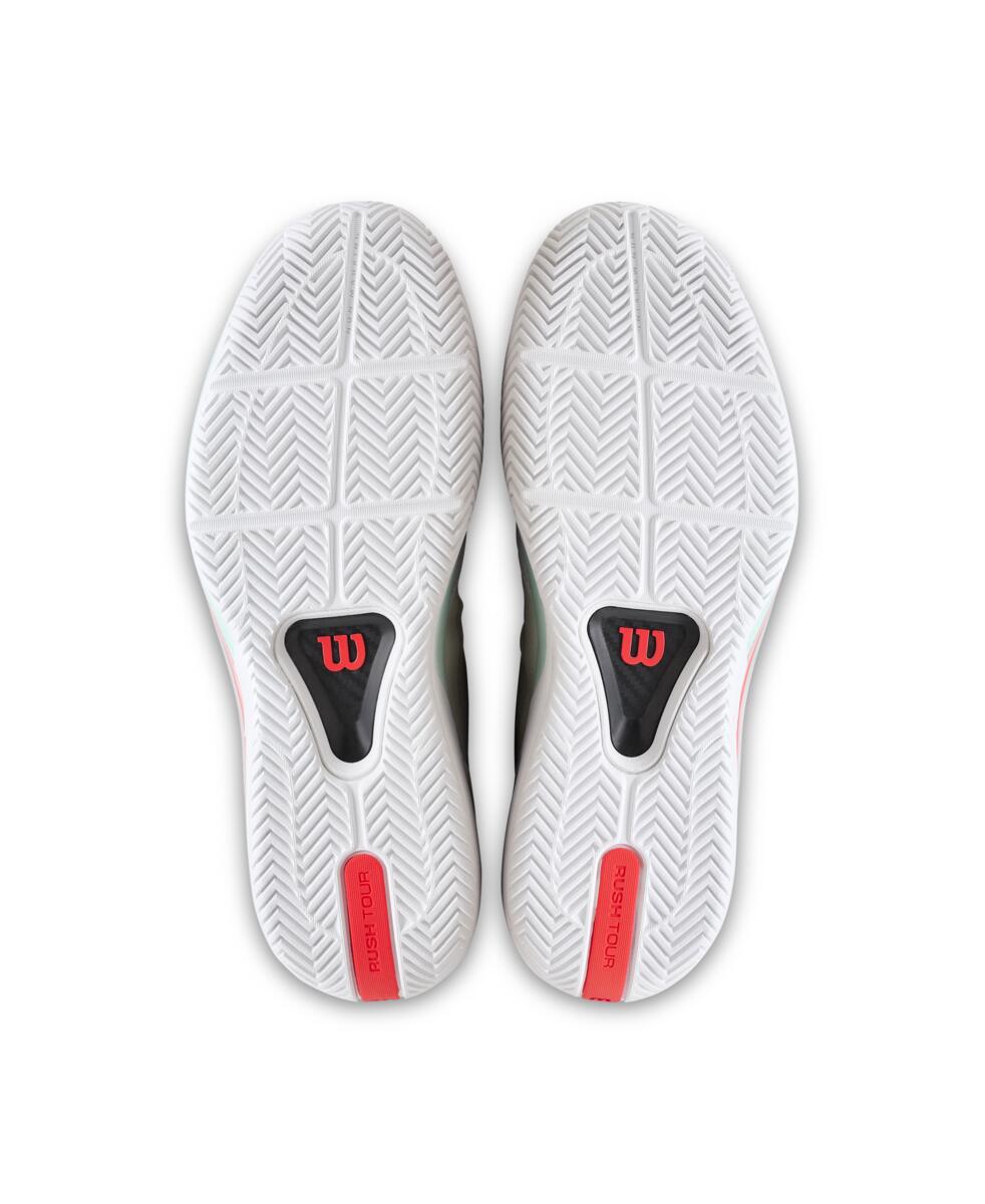 RUSH TOUR 5 - White/Bay/Fiery Coral by Wilson Japan Footwear