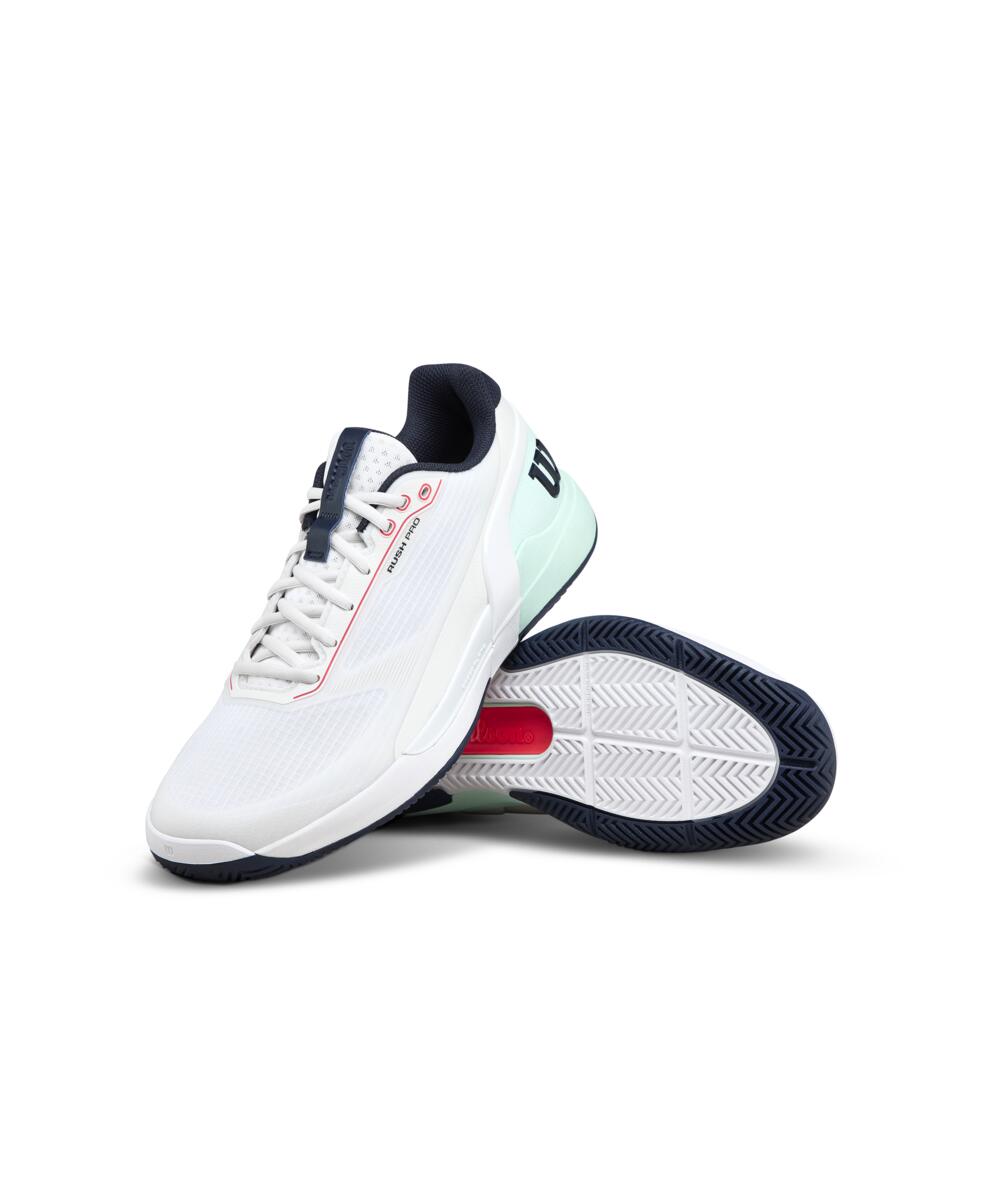 RUSH PRO 5  -  White/Bay/Fiery Coral