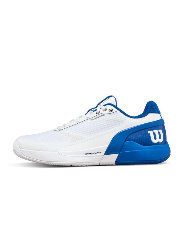 RUSH PRO 5 - White/Deja Vu Blue/Safety Yellow by Wilson Japan