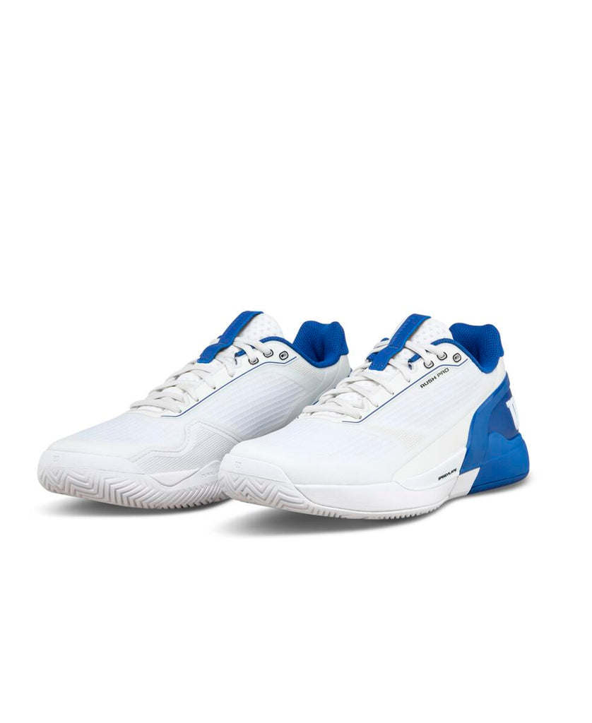 RUSH PRO 5 - White/Deja Vu Blue/Safety Yellow by Wilson Japan