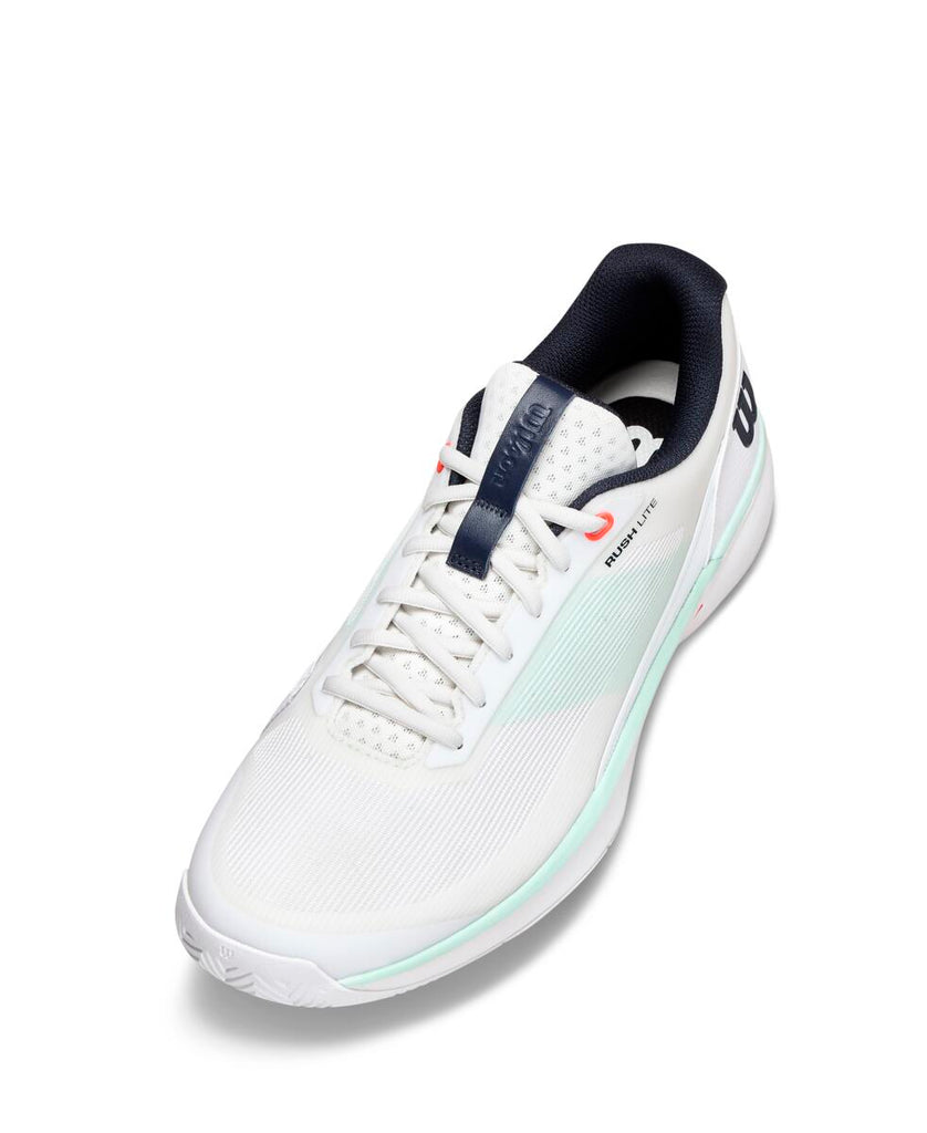 RUSH LITE 5 - White/Bay/Fiery Coral by Wilson Japan Footwear