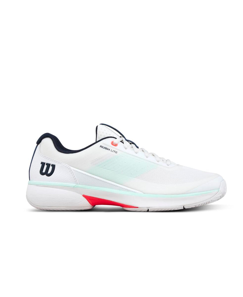 RUSH LITE 5 - White/Bay/Fiery Coral by Wilson Japan Footwear