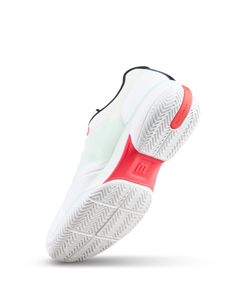 RUSH LITE 5 - White/Bay/Fiery Coral by Wilson Japan Footwear
