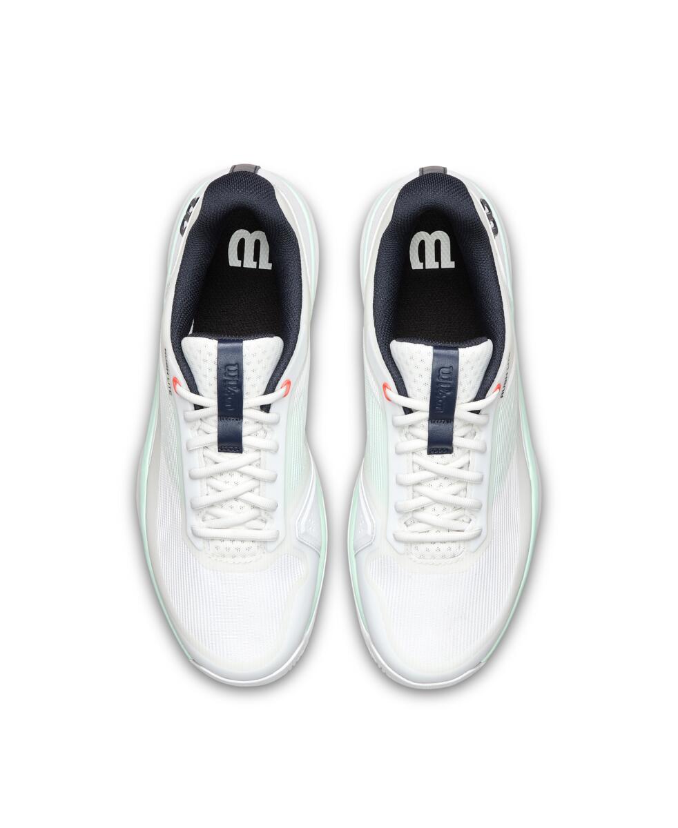 RUSH LITE 5 - White/Bay/Fiery Coral by Wilson Japan Footwear