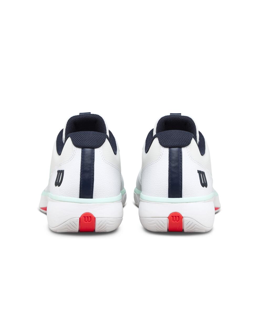 RUSH LITE 5 - White/Bay/Fiery Coral by Wilson Japan Footwear
