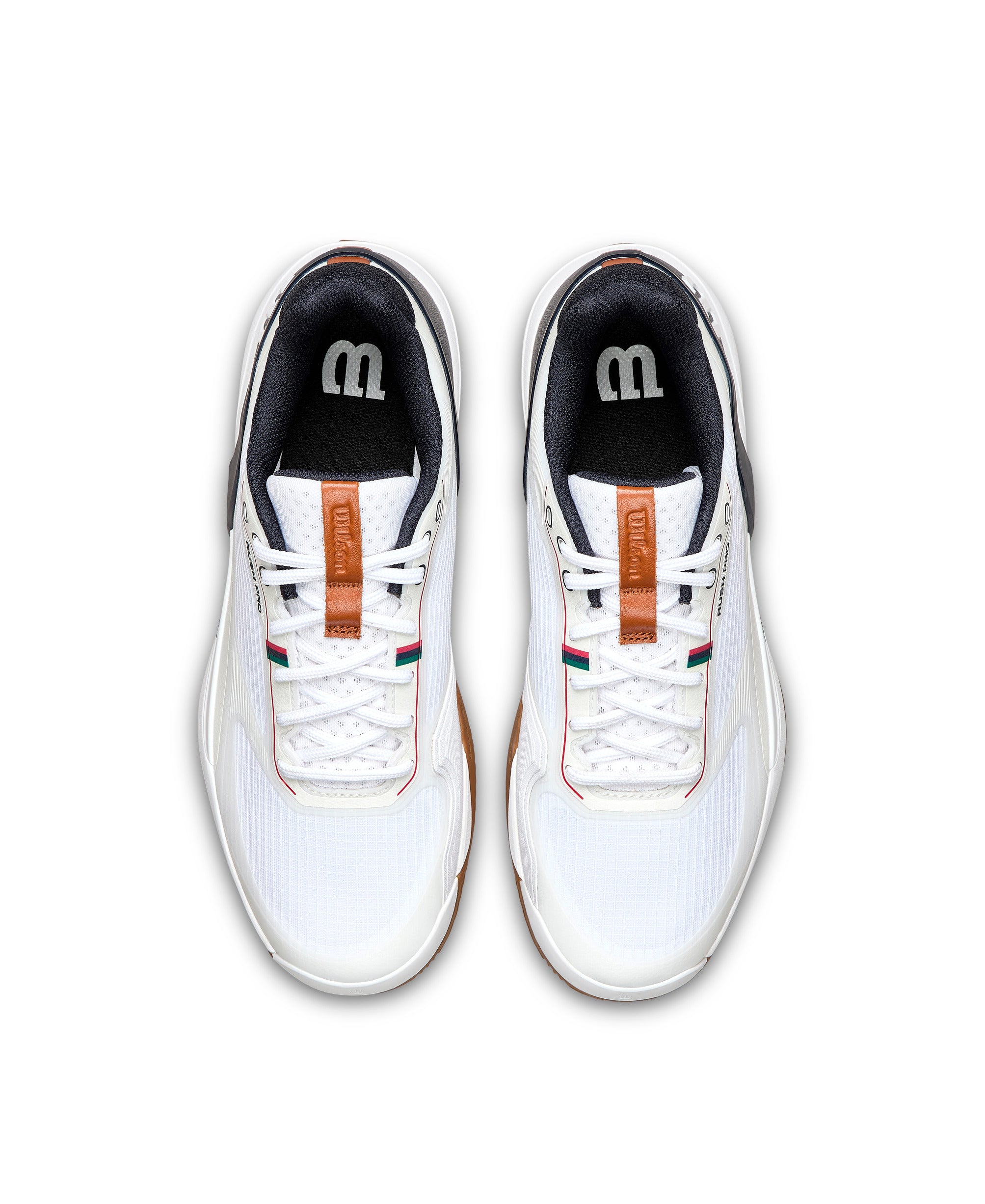 直営限定】RUSH PRO 5 CLAY CLC - White/Navy Blazer/Gum1a by Wilson 直営限定】RUSH PRO 5 CLAY CLC - White/Navy Blazer/Gum1a by Wilson