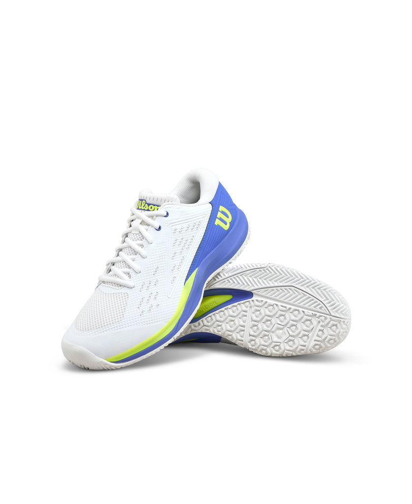 RUSH PRO ACE （メンズ）オムニコート-ホワイト/アンパロブルー