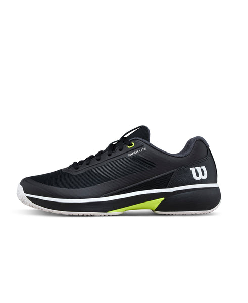 Wilson ウィルソン RUSH LITE 5 OMNI テニスシューズ RUSH LITE 5 OMNI - Black/White/Safety Yellow by Wilson Japan