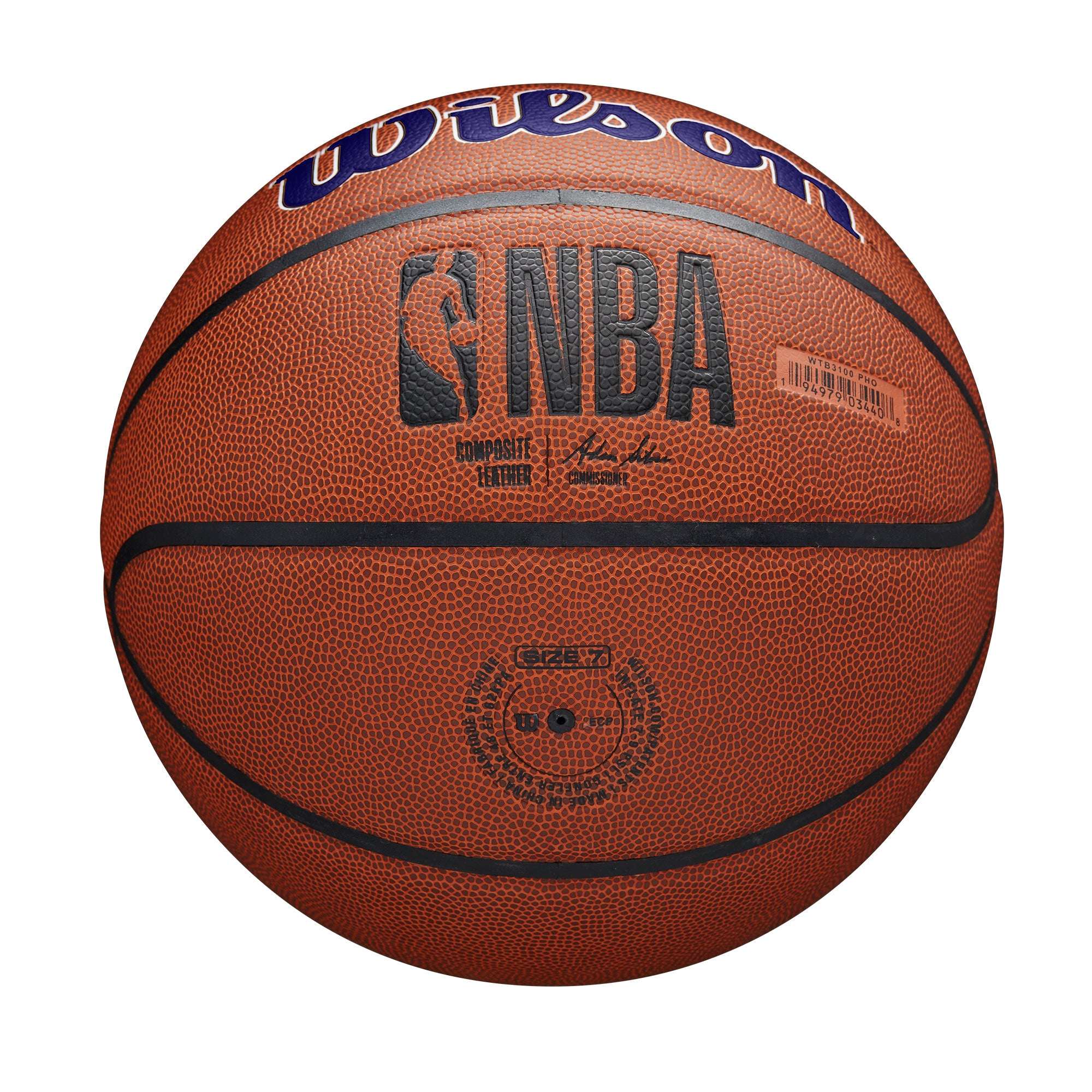 NBA TEAM ALLIANCE バスケットボール 7号 人工皮革 by Wilson Japan