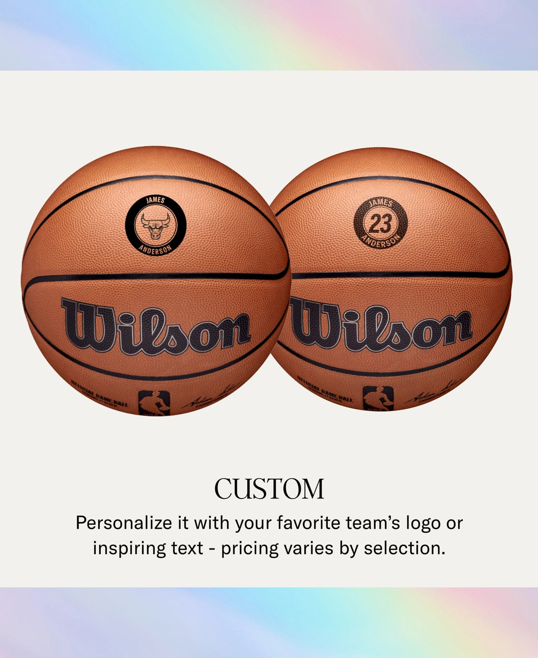 新品未使用 本革 NBA オールスター 公式ゲームボール ７号 NBA 公式ゲームボール 7号 本革製 by Wilson Japan Inflate online