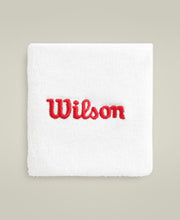 ウイルソン リストバンド  -  ホワイト/インフラレッド