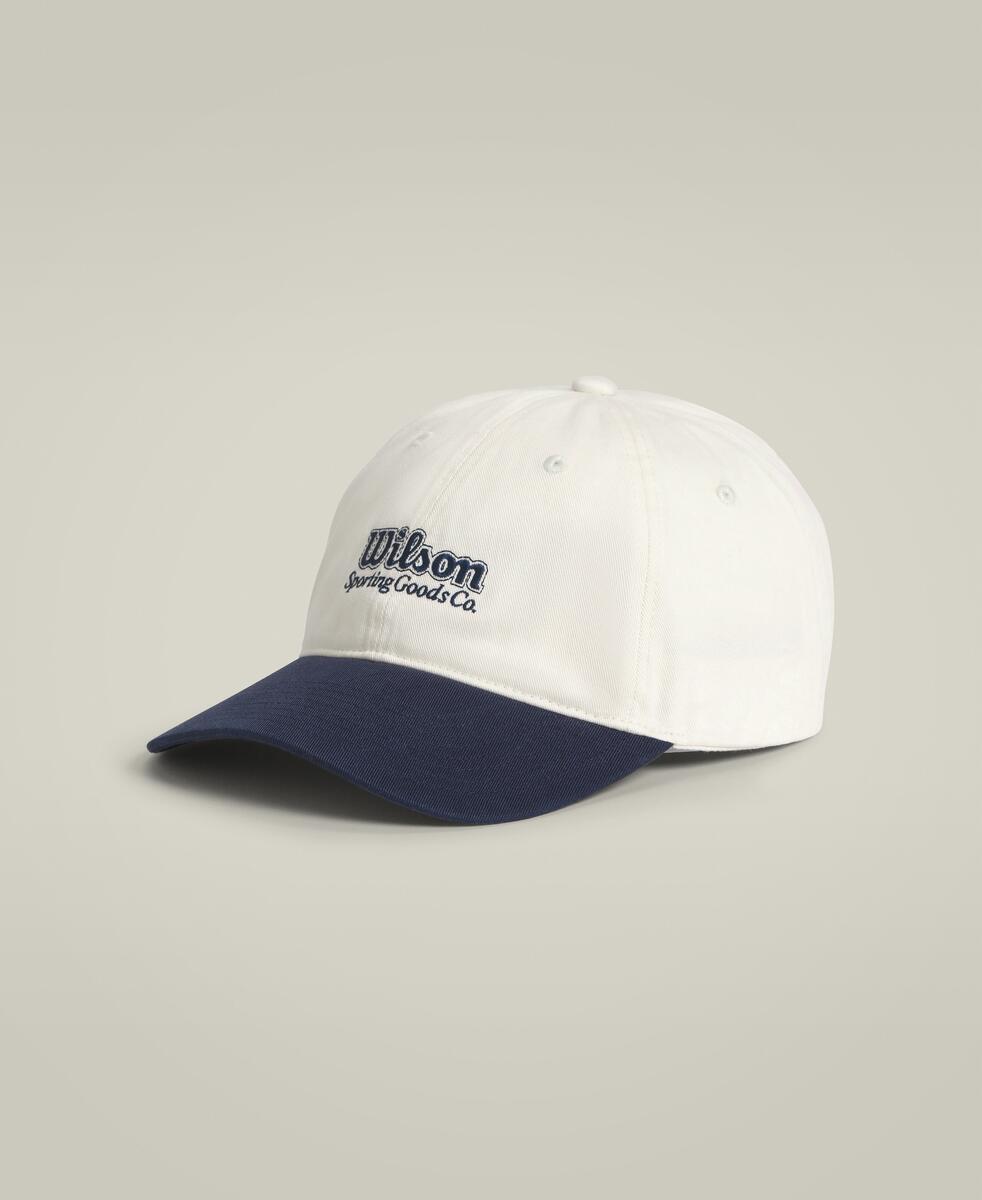 クラシック コットン キャップ - サンド／クラシックネイビー by