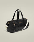 トゥーアデイ レザー ダッフル  -  ブラック