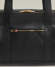 トゥーアデイ レザー ダッフル  -  ブラック