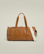 トゥーアデイ レザー ダッフル  -  タン