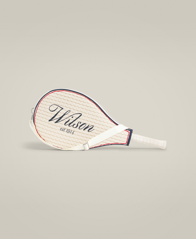 ニット ラケットカバー  -  サンド