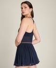 ヘッドライナー テニス ドレス  -  クラシックネイビー