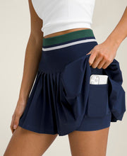 ミッドタウン テニス スコート  -  ネイビー/フィールドグリーン