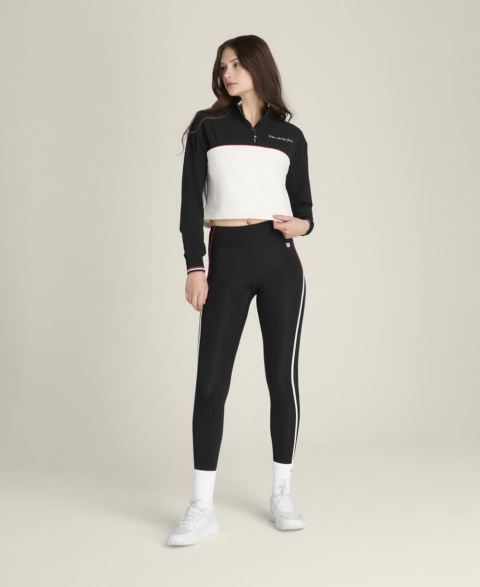 ダベンポート ウーブン ポップオーバー - ブラック/サンド