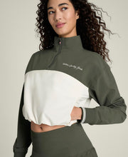 ダベンポートウーブンポップオーバー-グレープリーフ