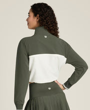 ダベンポートウーブンポップオーバー-グレープリーフ