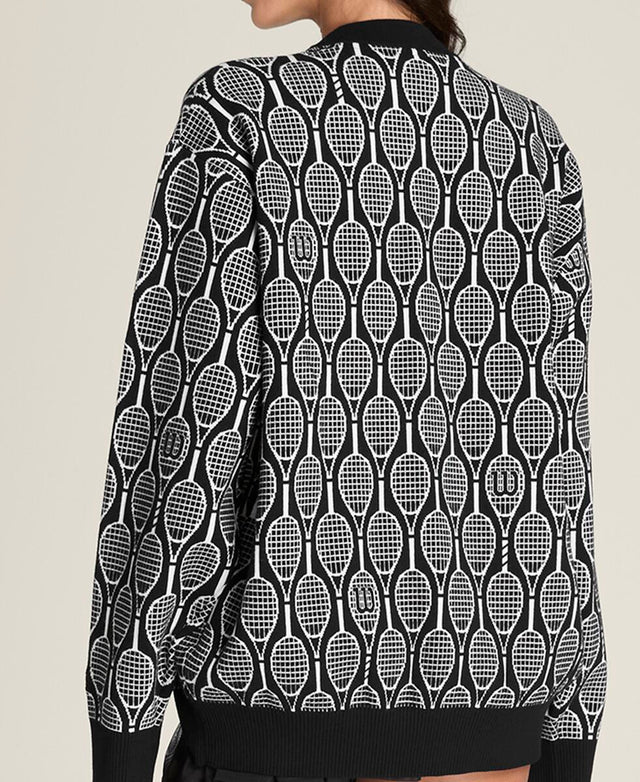 スローバック カーディガン - ブラック