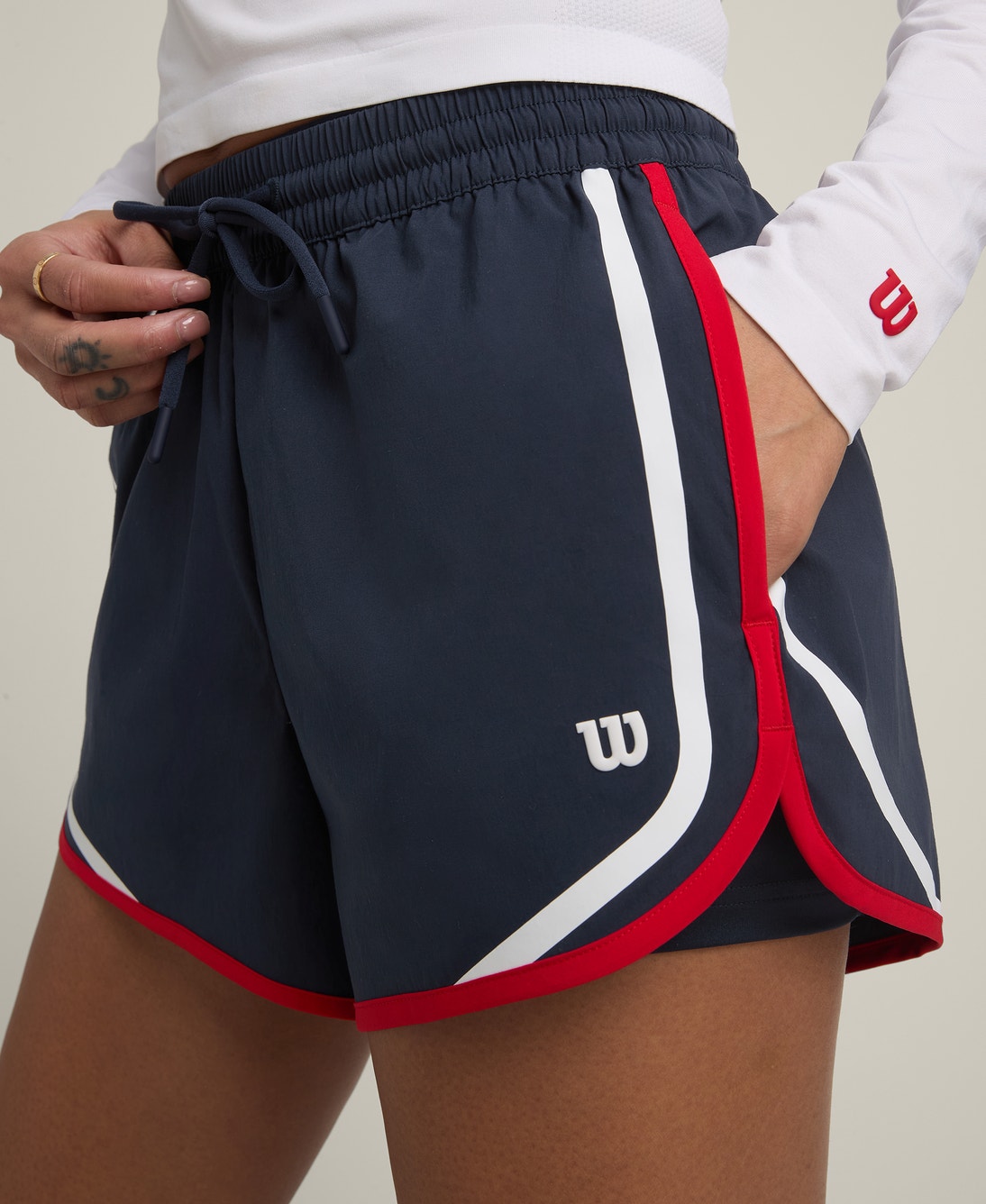 30%OFF】エリン ショートパンツ - クラシックネイビー by Wilson Japan