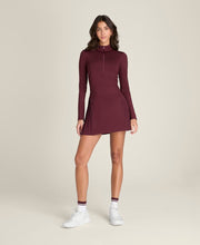 オールコート ロングスリーブ テニスドレス - ポートロワイヤル