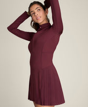 オールコート ロングスリーブ テニスドレス - ポートロワイヤル