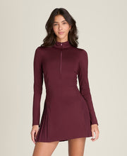 オールコート ロングスリーブ テニスドレス - ポートロワイヤル